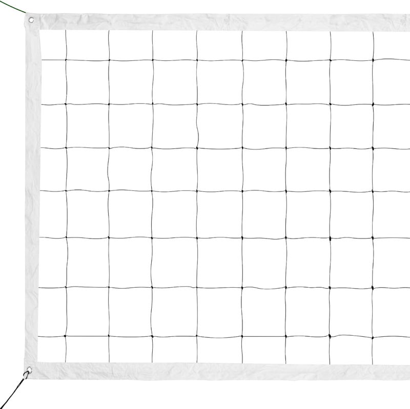Rainflow Professional Heavy Duty Volleyball Net - Outdoor Volleyball Nets with Aircraft Steel Cable, 32x3ft Volley Ball Net for Backyard,Pool,Beach, Badminton/Pro Volleyballnets Set(Net Only) - Image 1